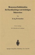 Cover-Bild zum Titel 'Momenten-Einflußzahlen für Durchlaufträger mit beliebigen Stützweiten' von 'Heinz Graudenz'