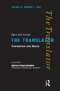 Cover-Bild zum Titel 'Translation and Music' von ''