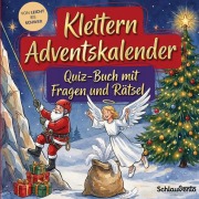 Cover-Bild zum Titel 'Klettern-Adventskalender: Quiz-Buch mit Fragen und Rätsel' von 'Schlauvento Interactive'
