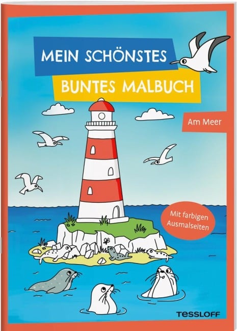 Mein schönstes buntes Malbuch. Am Meer - 