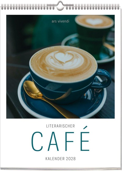 Literarischer CAFÉ Kalender 2028 - Vivendi Ars