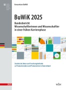 Cover-Bild zum Titel 'Bundesbericht Wissenschaftlerinnen und Wissenschaftler in einer frühen Karrierephase 2025' von ''