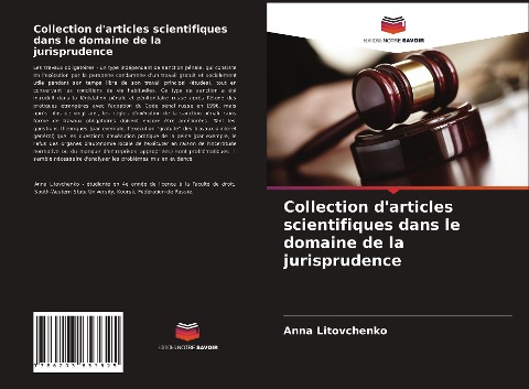 Collection d'articles scientifiques dans le domaine de la jurisprudence - Anna Litovchenko