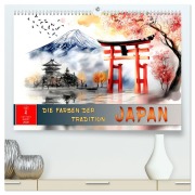 Cover-Bild zum Titel 'Japan - die Farben der Tradition (hochwertiger Premium Wandkalender 2026 DIN A2 quer), Kunstdruck in Hochglanz' von 'Peter Roder'
