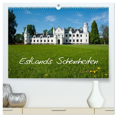 Estlands Schönheiten (hochwertiger Premium Wandkalender 2025 DIN A2 quer), Kunstdruck in Hochglanz - Frauke Scholz