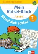 Cover-Bild zum Titel 'Mein Rätsel-Block Rätsel dich schlau! Lesen 2. Klasse. Deutsch, Grundschule' von ''