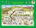 Cover-Bild zum Titel 'Wimmel-Rahmenpuzzle Sommer Motiv Bahnhof' von 'Rotraut Susanne Berner'