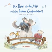 Cover-Bild zum Titel 'Der Bär, der Wolf und das blaue Geheimnis' von 'Eulàlia Canal'