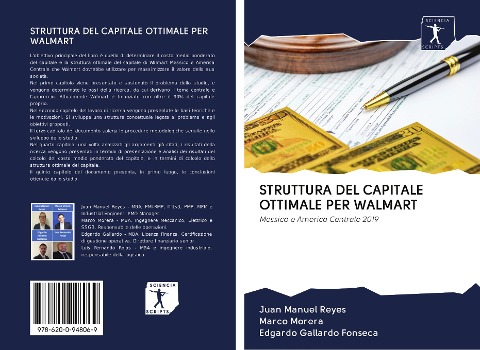 STRUTTURA DEL CAPITALE OTTIMALE PER WALMART - Juan Manuel Reyes, Marco Morera, Edgardo Gallardo Fonseca