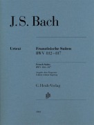 Cover-Bild zum Titel 'Französische Suiten BWV 812-817 br.' von 'Johann Sebastian Bach'