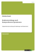Cover-Bild zum Titel 'Kraftentwicklung nach Knieprothesen-Operationen' von 'Christian Kunert'
