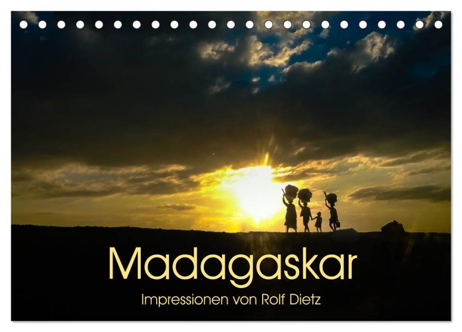 Madagaskar - Impressionen von Rolf Dietz (Tischkalender 2026 DIN A5 quer), CALVENDO Monatskalender - Rolf Dietz