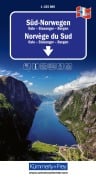 Cover-Bild zum Titel 'Kümmerly+Frey Regional-Strassenkarte 1 Süd-Norwegen 1:325.000' von ''