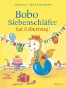 Cover-Bild zum Titel 'Bobo Siebenschläfer hat Geburtstag!' von 'Diana Steinbrede, Markus Osterwalder'