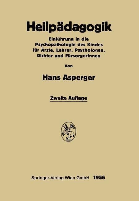 Heilpädagogik - Hans Asperger