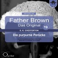 Cover-Bild zum Titel 'Father Brown 19 - Die purpurne Perücke (Das Original)' von 'Gilbert Keith Chesterton, Hanswilhelm Haefs'