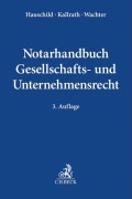 Cover-Bild zum Titel 'Notarhandbuch Gesellschafts- und Unternehmensrecht' von ''