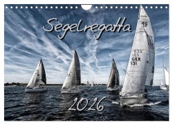 Cover-Bild zum Titel 'Segelregatta (Wandkalender 2026 DIN A4 quer), CALVENDO Monatskalender' von 'Ewald Steenblock'