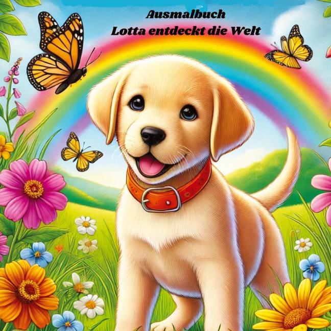 Ausmalbuch - Lotta entdeckt die Welt - Horizont Kreation