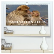 Cover-Bild zum Titel 'Faszination Affen. Kobolde zum Verlieben (hochwertiger Premium Wandkalender 2026 DIN A2 quer), Kunstdruck in Hochglanz' von 'Elisabeth Stanzer'