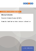 Cover-Bild zum Titel 'Factory Outlet Center (FOC)' von 'Markus Hofstetter'