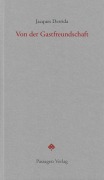 Cover-Bild zum Titel 'Von der Gastfreundschaft' von 'Jacques Derrida'