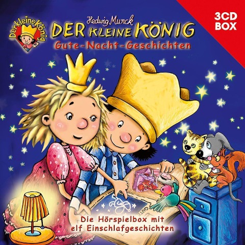 3-CD Hörspielbox Vol. 3 - Gute-Nacht-Geschichten - der kleine König