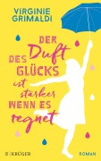 Cover-Bild zum Titel 'Der Duft des Glücks ist stärker, wenn es regnet' von 'Virginie Grimaldi'