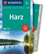 Cover-Bild zum Titel 'KOMPASS Wanderführer Harz, 60 Touren mit Extra-Tourenkarte' von 'Lisa Aigner'