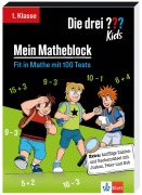 Cover-Bild zum Titel 'Die drei ??? Kids: Mein Matheblock 1. Klasse' von ''