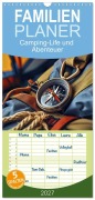 Cover-Bild zum Titel 'Familienplaner 2027 - Camping-Life und Abenteuer mit 5 Spalten (Wandkalender, 21 x 45 cm) CALVENDO' von 'Torsten Irmer'