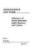 Cover-Bild zum Titel 'Adolescence and Work' von ''