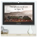 Dampflokomotiven in Spur N (hochwertiger Premium Wandkalender 2025 DIN A2 quer), Kunstdruck in Hochglanz - Christian Ritter Fotografie