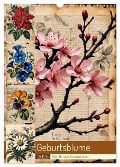 Geburtsblume, dein florales Sternzeichen (Wandkalender 2025 DIN A3 hoch), CALVENDO Monatskalender - Babette Whitter