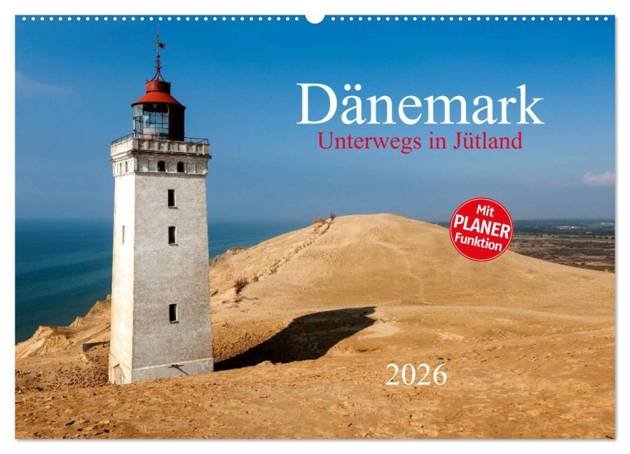 Dänemark - Unterwegs in Jütland 2026 (Wandkalender 2026 DIN A2 quer), CALVENDO Monatskalender - Heinz Pompsch