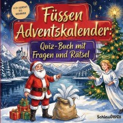 Cover-Bild zum Titel 'Füssen-Adventskalender: Quiz-Buch mit Fragen und Rätsel' von 'Schlauvento Interactive'