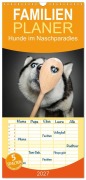 Cover-Bild zum Titel 'Familienplaner 2027 - Hunde im Naschparadies mit 5 Spalten (Wandkalender, 21 x 45 cm) CALVENDO' von ''