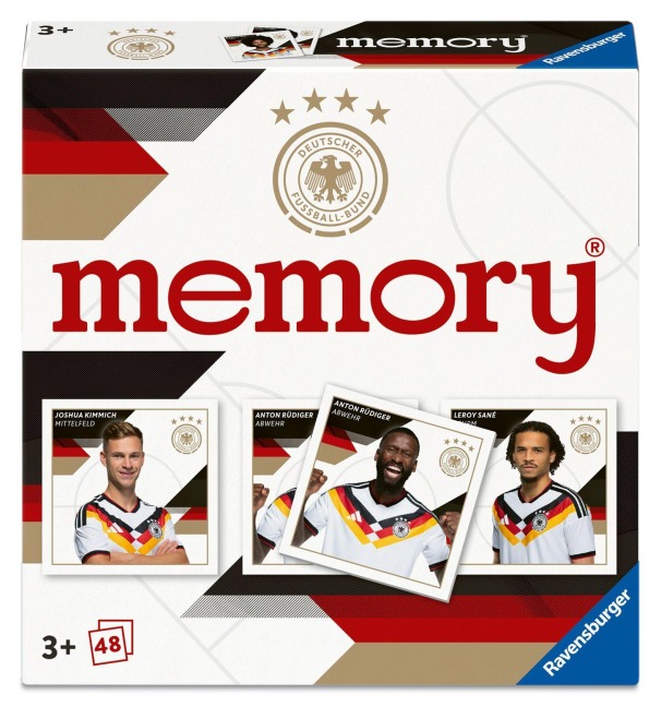 mini memory® DFB Nationalmannschaft Fußball-WM 2026 - Kinderspiel ab 3 Jahre - William H. Hurter