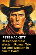 Cover-Bild zum Titel 'Cassiopeiapress Western Roman Trio #3: Drei Western in einem Band' von 'Alfred Bekker, Pete Hackett'