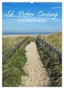 Cover-Bild zum Titel 'St. Peter Ording Familienplaner (Wandkalender 2027 DIN A2 hoch), CALVENDO Monatskalender' von 'Andrea Potratz'