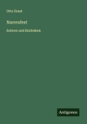 Cover-Bild zum Titel 'Narrenfest' von 'Otto Ernst'