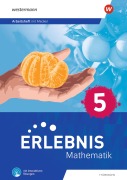 Cover-Bild zum Titel 'Erlebnis Mathematik. Arbeitsheft 5 mit Medien und interaktiven Übungen. Für Thüringen' von ''