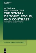 The Syntax of Topic, Focus, and Contrast - 