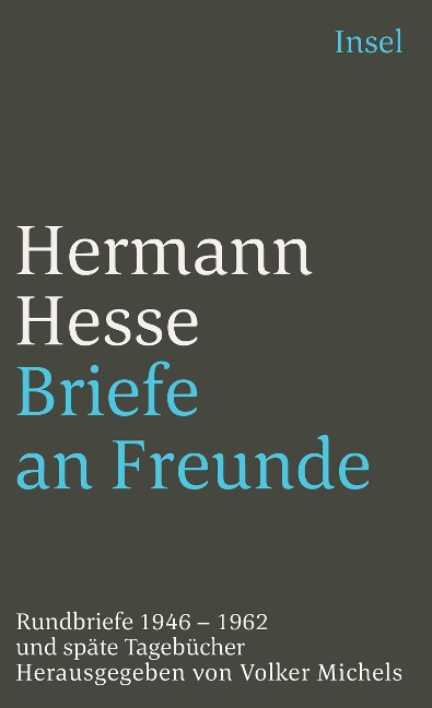 Briefe an Freunde - Hermann Hesse