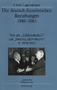Cover-Bild zum Titel 'Die deutsch-französischen Beziehungen 1949-1963' von 'Ulrich Lappenküper'