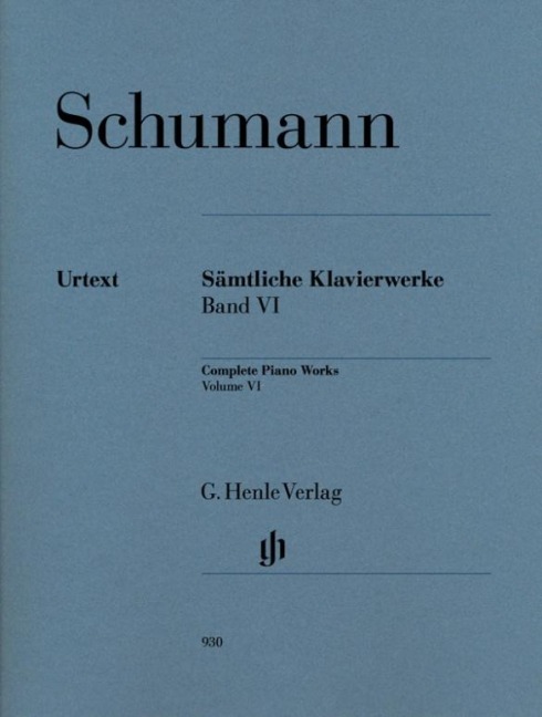 Sämtliche Klavierwerke 6 - Robert Schumann