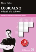Cover-Bild zum Titel 'Logicals 2 - mittel bis schwer' von 'Stefan Heine'