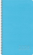 Cover-Bild zum Titel 'Taschenkalender Wochentimer Small Blau 2026' von ''