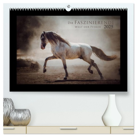 Die Faszinierende Welt der Pferde (hochwertiger Premium Wandkalender 2025 DIN A2 quer), Kunstdruck in Hochglanz - Sabrina Mischnik