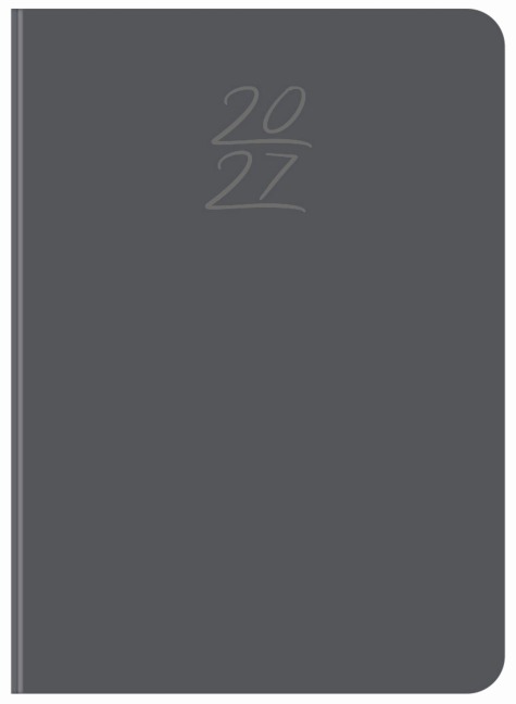 Wochentimer Colour anthrazit 2027 - 